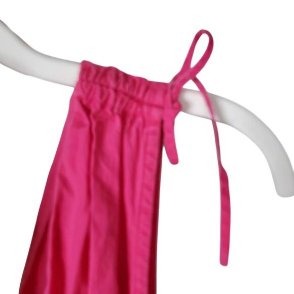 Divided by H&M Double V-neck Smocked Waist Sleeveless Sundress Pink Size 6 - Picture 11 of 12